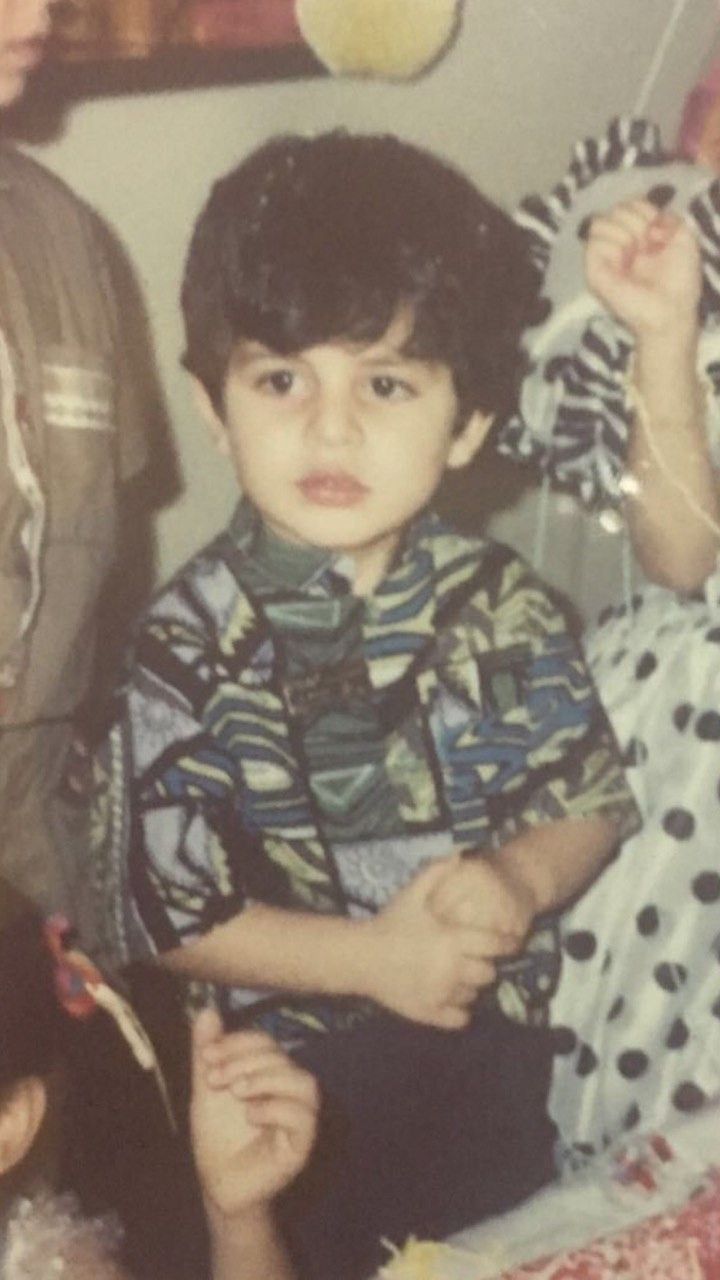 Laith as a child